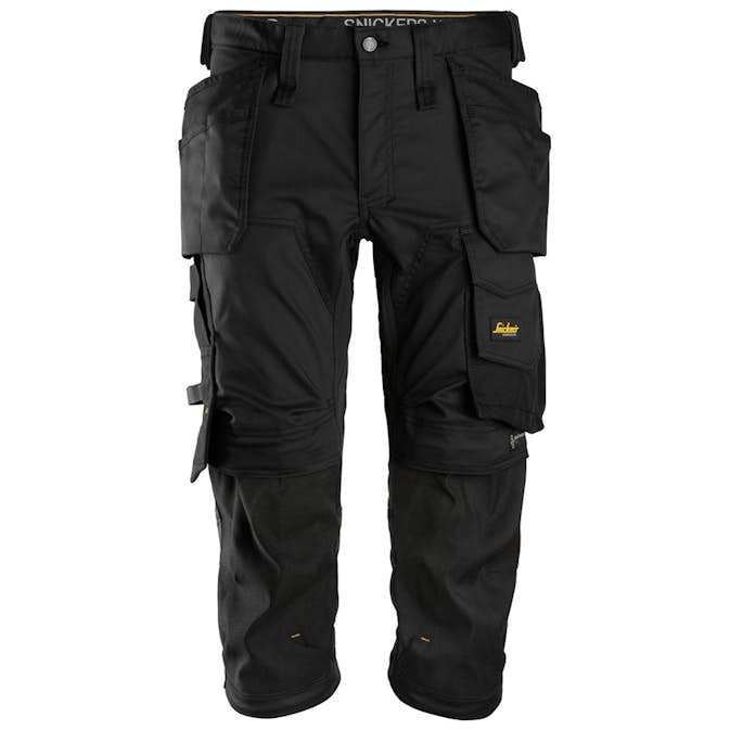 Piratbyxa Snickers Workwear Stretch HF AW