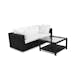 Loungegrupp Comfort Garden Bahamas 2-sits med Bord med Hylla Utomhus