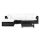 Loungegrupp Comfort Garden Bahamas 4-sits med Divan och Utebord 75x75 Utomhus