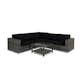 Loungegrupp Comfort Garden Bahamas 5-sits med Utebord 9 Utomhus