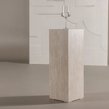 Piedestal Vind Ramsvik Travertine 65 cm