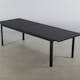 Utebord Outfit Willy Förlängningsbart Trädgårdsbord i Svart Aluminium/Polywood
