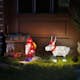 Dekorationsfigur Gnosjö Konstsmide Tomte med Ren Akryl