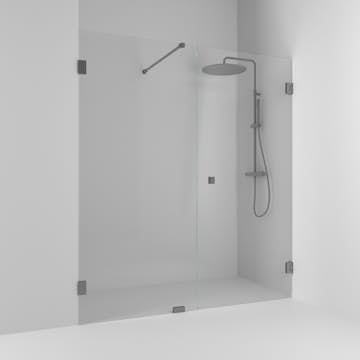 Duschdörr Svedbergs 180° Rak Kombi