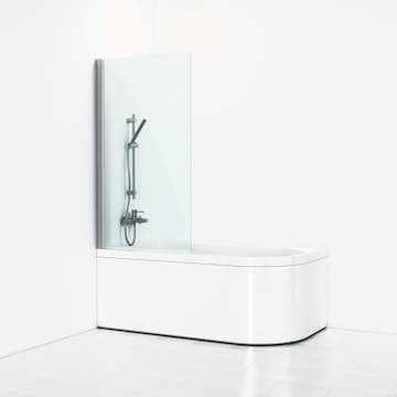 Badkarsvägg Svedbergs Skoga Rak