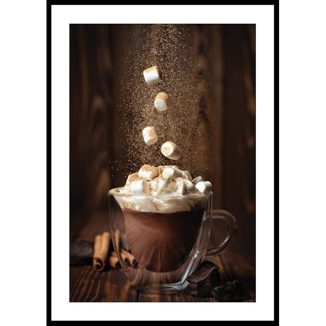 Poster Gallerix Hot Chocolate Marshmallows No4