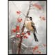 Poster Gallerix Bird And Red Berries
