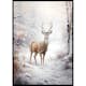 Poster Gallerix Roe Deer In Winter No2