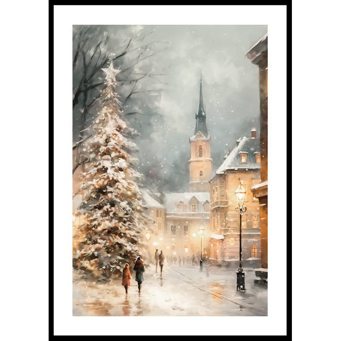 Poster Gallerix Winter Village No3