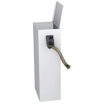 Pelletsförråd Värmebaronen 200L Med Skruv