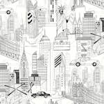 Tapet Fiona Big City 640101