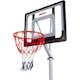 Basketställning ProSport Ungdom Justerbar Basketkorg med Hjul 2,1-2,6m