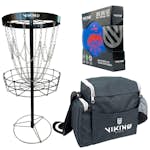 Sportutrustning Viking Discs Discover Frisbeegolfset med Korg