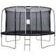 Studsmatta Stratos med Skyddsnät Premium Black Line 4,27 m