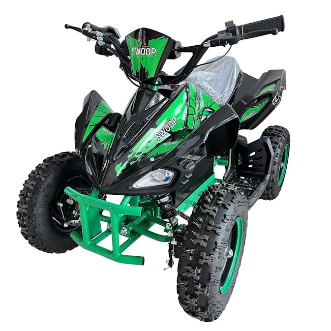 El-Fyrhjuling Swoop Seeker 800W för Barn med Justerbar Hastighet, Inkl.12Ah Batteri