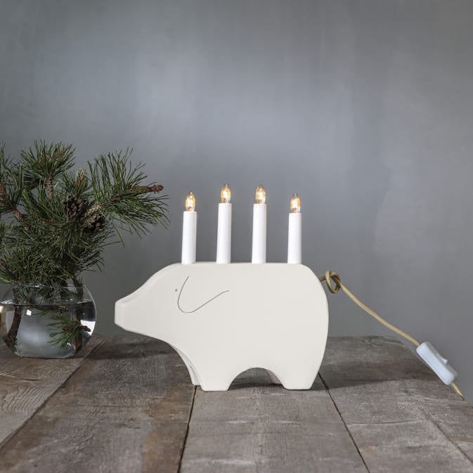 Adventsljusstake Star Trading Gry