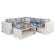 Loungegrupp Comfort Garden Bahamas 5-sits med Utebord m Hylla 7 Utomhus