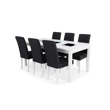 Matgrupp In Living Jasmin med 6 st Viktor Matstol