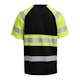 T-shirt Jobman Varsel Svart/Gul V