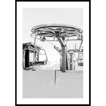 Poster Gallerix Classic Ski Lift
