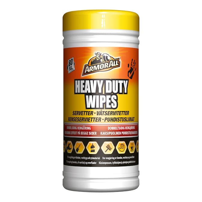 Rengöringsduk Armor All Heavy Duty Wipes 80 st