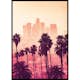 Poster Gallerix Los Angeles Neon Skyline