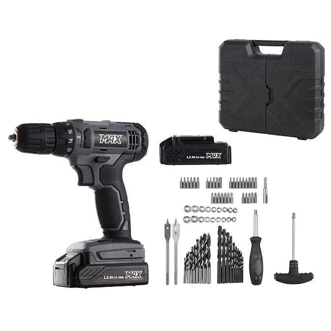 Borrskruvdragare MAX 20V LI-ION 2 batterier 79-delar