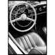 Poster Gallerix Vintage Car Seat B&W