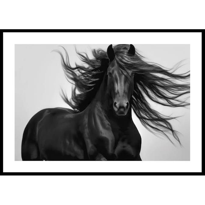 Poster Gallerix Black Horse Show No2