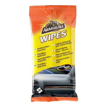 Rengöringsduk Armor All Vinyl Blank Wipes Flatpack
