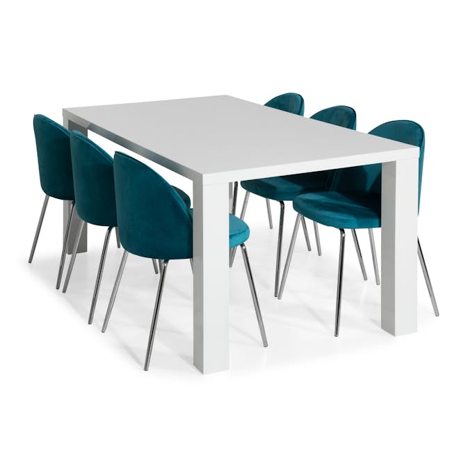 Matgrupp In Living Cibus med 6 Felipe Stolar Sammet