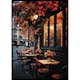 Poster Gallerix Café En Fleurs Paris