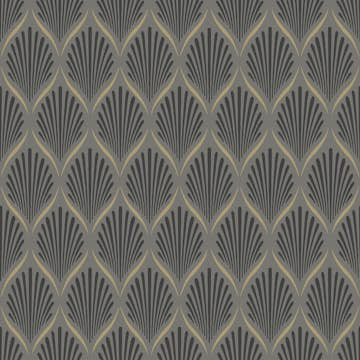 Tapet Duro Lilly Grå 68104