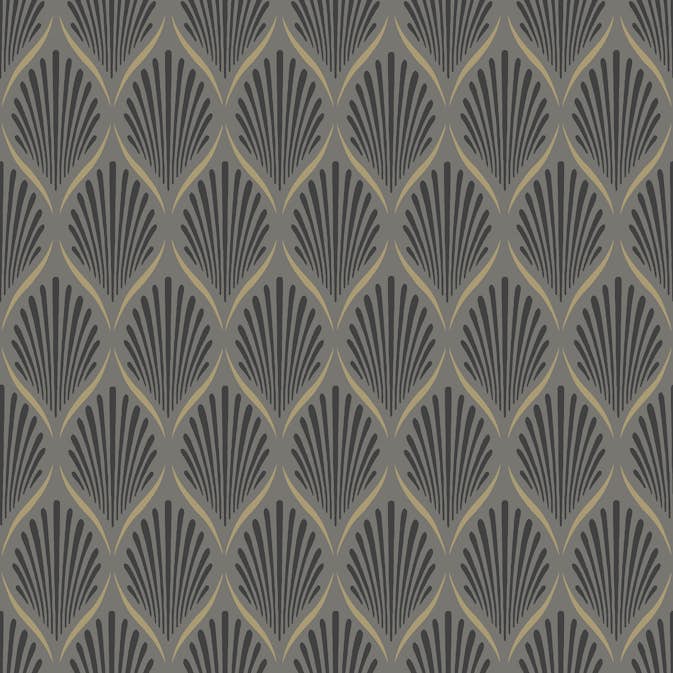 Tapet Duro Lilly Grå 68104