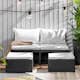 Balkongsoffa Comfort Garden Bahamas Utomhus