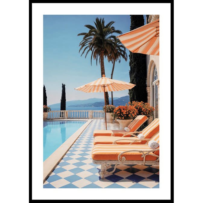 Poster Gallerix Amalfi Coast Setting