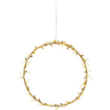 Hängande Dekoration Star Trading Krans Winny 28 cm