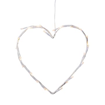 Hängande Dekoration Star Trading Crispy Hjärta LED