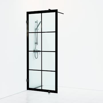 Duschvägg Svedbergs 180° Rista Fast