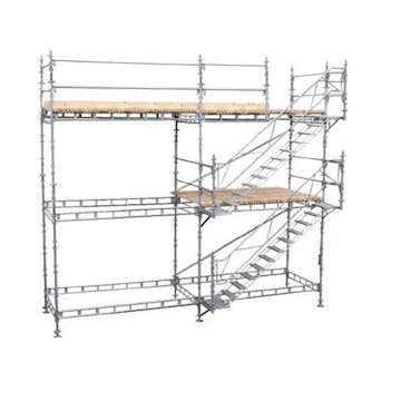 Trapptorn Unihak Stål Komplett