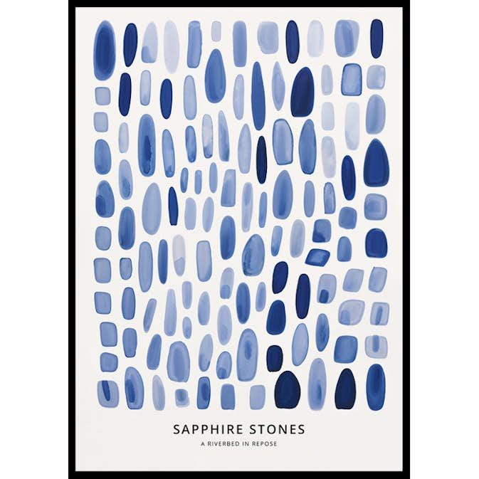Poster Gallerix Sapphire Stones