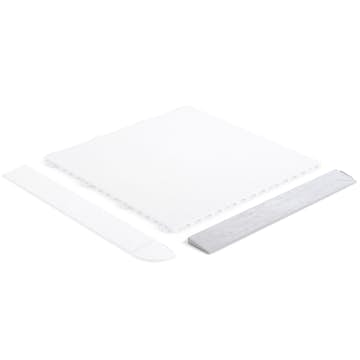 Kantlist Hestraplattan Stone Light Grey