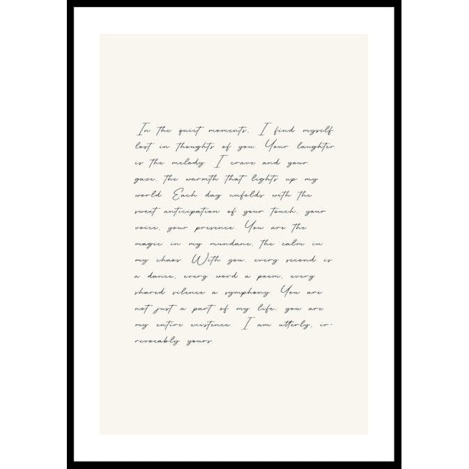 Poster Gallerix The Letter