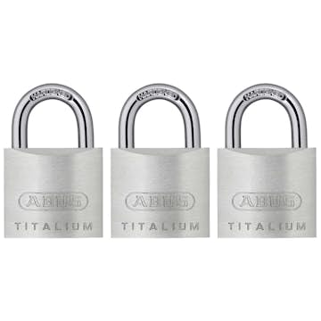 Hänglås Abus 54Ti/40 3 st Ll Tital