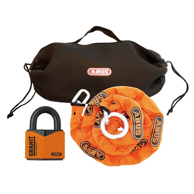 Låspaket Abus Hänglås 37/55 Låskätting 2 m