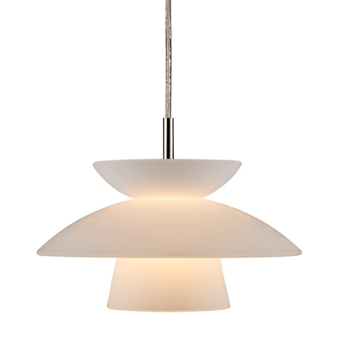 Taklampa Halo Design Dallas Midi Ø24 cm Opalglas