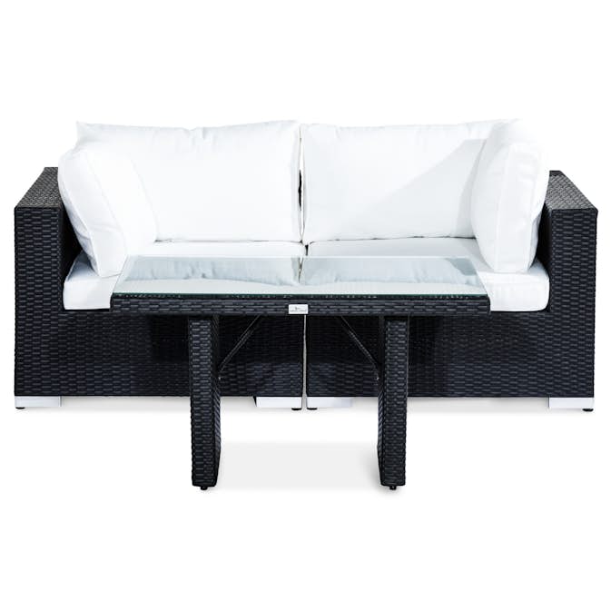 Loungegrupp Comfort Garden Bahamas 2-sits med Högt Bord Utomhus