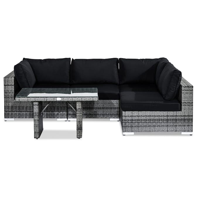 Loungegrupp Comfort Garden Bahamas 4-sits Hörn med Soffbord 100x60 Utomhus