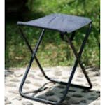 Campingstol Briv Svart Hopfällbar För Tält