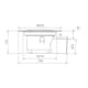 Golvbrunn Purus Oden 75 Sidoutlopp